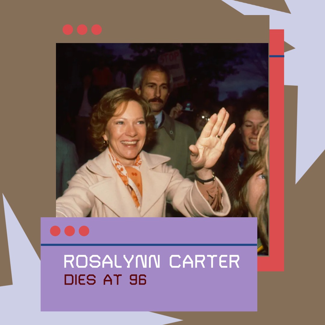 Rosalynn Carter, Mental Health Advocate and Former First Lady, Passes at 96