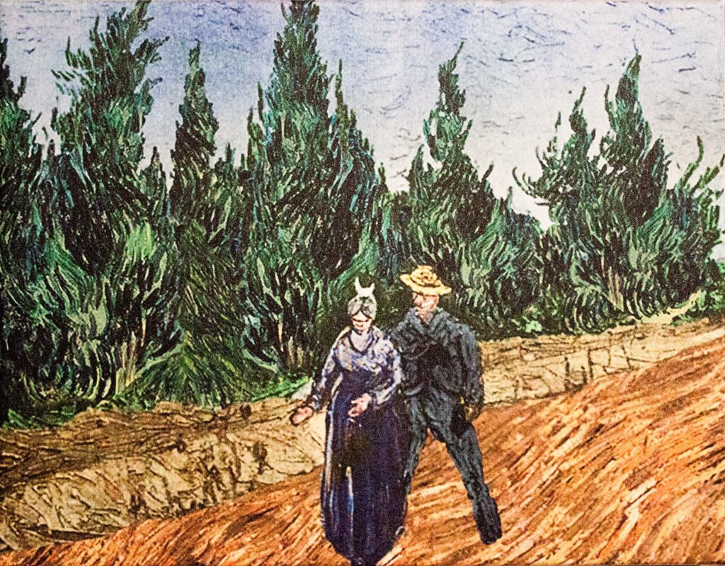 The Lovers: The Poet's Garden IV - Vincent van Gogh