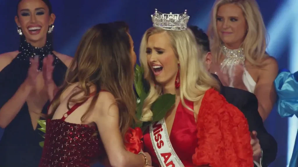 Miss America 2024 LIVE — Miss Colorado Madison Marsh takes the crown as host Terrence J wins praise from fans