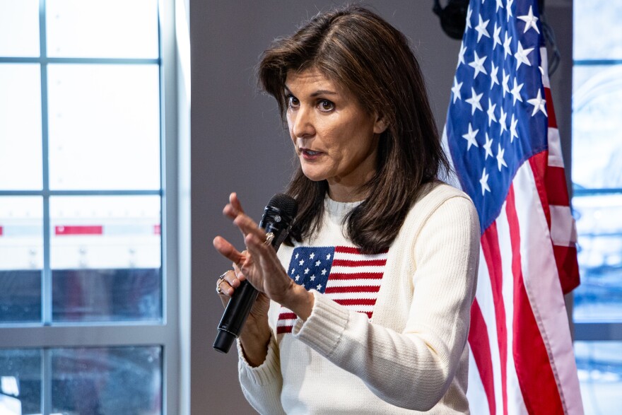 Nikki Haley says U.S. 'won't survive' second term of Trump | Iowa Public Radio