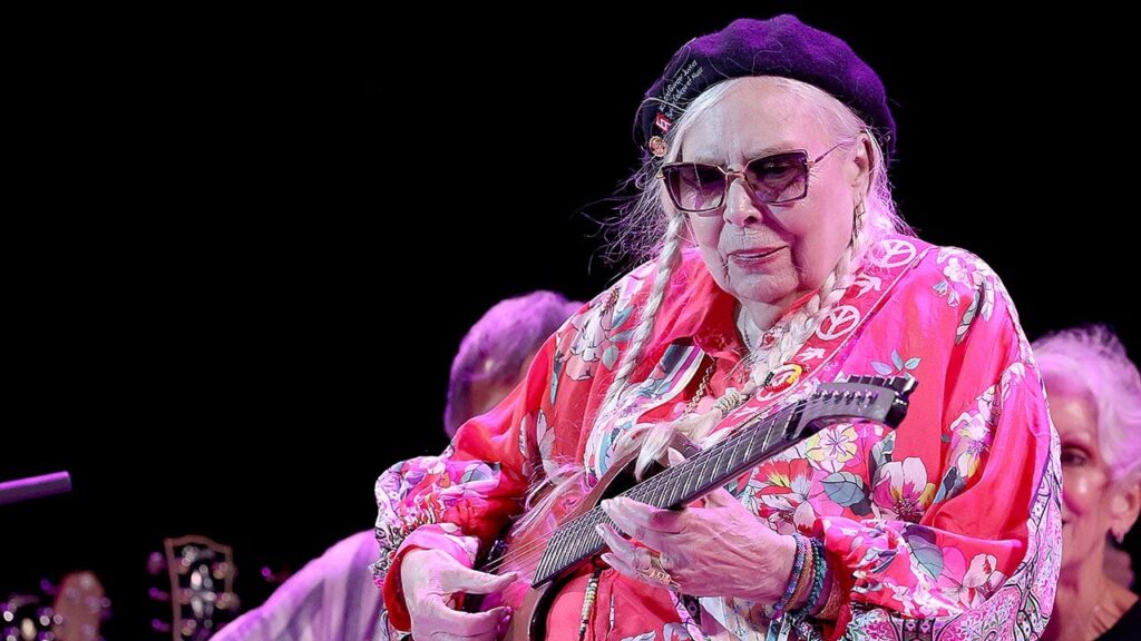 Joni Mitchell, 80, making debut Grammy performance after recovering from brain aneurysm 