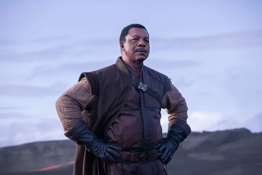 Mr. Weathers was nominated for an Emmy Award in 2021 for his performance as Greef Karga in the “Star Wars” television series “The Mandalorian.”Credit...