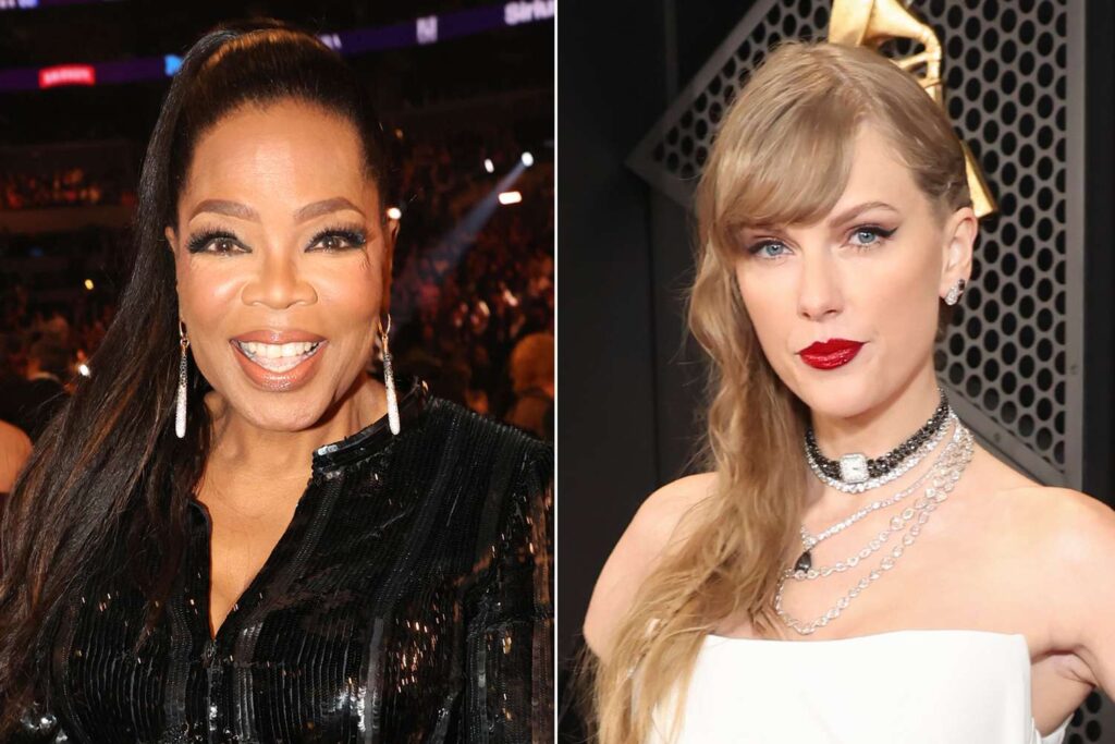 Taylor Swift and Oprah Winfrey Share Sweet Moment at 2024 Grammys